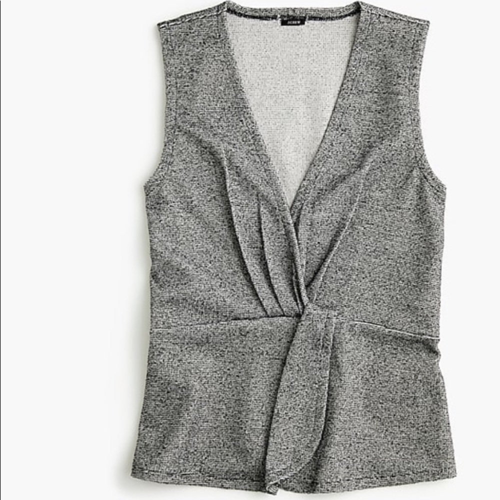 J Crew boucle 365 top